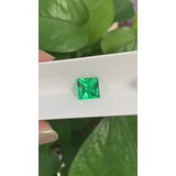 Multi-Size Princess-Cut Lab-Grown Colombian Emerald Wholesale Which Can Be Used As DIY Jewelry Raw Materials Such As Rings Earrings Necklaces Etc