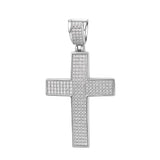 Dazzling Moissanite Hip-hop Cross Necklace - Hypoallergenic Choice for Easter Gifting to Family For Both Men and Women