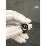 925 Sterling Silver Retro Ring Unisex Suitable For Daily Wear Anti-Allergic