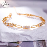 Moissanite Bracelet 3.0mm Round Cut D Color 925 Sterling Silver Birthday Anniversary Gift Charms Pass Diamond Tester 16+3cm