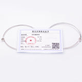 Customized Big Hoop Earrings with 272pcs D Color VVS1 Round  Moissanite Hearts and Arrows for Women Party Gift Fashion Jewelry