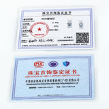 Moissanite Earrings Emerald/Ruby/Sapphire Styles 925 Silver Gift-Ready Hypoallergenic Fade-Resistant Factory-Direct Women Only