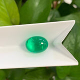 Multi-Size 0.16-3.29CT Oval Colombian Lab-Grown Emeralds Exquisite And Brilliant DIY Jewelry Available Ideal As A Gift