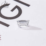 Lab Grown Diamond Trapeze Shape 1.04CT VS1 IGI Certificate White Top Gemstone CVD HPHT DIY Material Jewelry Rings Women Charms