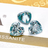 Moissanite Loose Stone Heart Cut D Color with GRA Certificate Beads for DIY Jewelry Making Wholesale Top Quality No Fade Beads