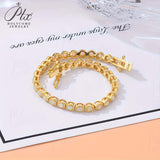 Opal Bracelet 925 Sterling Silver 2/3/4/5mm White/Blue Color Simple Classic Women Chain Jewelry Advanced Jewelry Charms Elegant