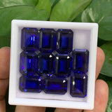 0.7-11.45ct Multi-Size Loose Emerald Lab-Grown Sapphires – Anti-Allergy Options For DIY Jewelry Making Supplies