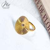 Custom Ring Available in S925/18K Gold Set with Diamond Designed Exclusively for Women Suitable As A Commemorative Gift Unique