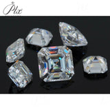Multi-Size Asscher Lab-Grown Diamond VVS1/VS1 D/E Color Excellent Cut Gemstone Jewelry Making Certificate Exclusive For Jewelry Customization