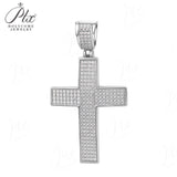 Dazzling Moissanite Hip-hop Cross Necklace - Hypoallergenic Choice for Easter Gifting to Family For Both Men and Women