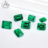 Bulk Wholesale Of Multi-Size Colombian Lab-Grown Emeralds Which Can Be Used As Jewelry Raw Materials And Given To Lovers