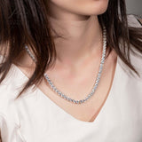 Mozambique Stone Tennis Bracelet & Necklace  3mm 4mm 5mm 6.5mm  Unisex Bracelet Exquisite Christmas Gift Hypoallergenic