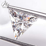 Triangle Shape 1.05CT VVS2 D White Lab Grown Diamond Gemstone IGI Certificate CVD HPHT DIY Material Jewelry Rings Women Charms