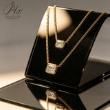IGI Certificate Lab Grown Diamond Necklace 14K/18K Gold Radiant Shape 1/2/3ct D Color Pendant Hypoallergenic Direct from Factory Daily & Office Wear Perfect Gift