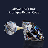 Sparkling Multicolor Moissanite Oval Cut 8Hearts 8Arrows Brilliant Facets Exquisite Loose Gemstones for Jewelry Crafting