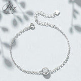 Luxury Moissanite Bracelet Assorted Cuts Round Pear Oval Heart Emerald Radiant Bright Shine Women Fashion Jewelry Premium Gift