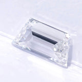 Lab Grown Diamond Trapeze Shape 1.04CT VS1 IGI Certificate White Top Gemstone CVD HPHT DIY Material Jewelry Rings Women Charms