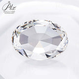 Rose Oval Shape 3.04/5.51ct VS1 Lab Grown Diamond White Gemstone IGI Certificate CVD HPHT DIY Material Jewelry Women Rings Charm