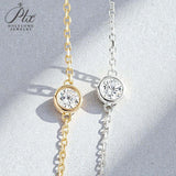 Luxury Moissanite Bracelet Assorted Cuts Round Pear Oval Heart Emerald Radiant Bright Shine Women Fashion Jewelry Premium Gift