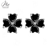 2.4ct Heart Cut Moissanite Earrings White Gold Yellow Gold Romantic Fine Jewelry Gift for Her Valentine Wedding Anniversary