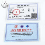 Moissanite Earrings Emerald/Ruby/Sapphire Styles 925 Silver Gift-Ready Hypoallergenic Fade-Resistant Factory-Direct Women Only