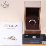 Moissanite Gemstone Custom Ring Round Shape Exquisite and Stylish Unisex Design Ideal as a party gift or fashion accessory