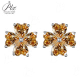 2.4ct Heart Cut Moissanite Earrings White Gold Yellow Gold Romantic Fine Jewelry Gift for Her Valentine Wedding Anniversary