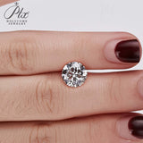 0.8-5.6mm Excellent Cut Round VVS1 D Real Moissanite Loose Gemstones 100% Diamond Tested Fine Jewelry Accessories Wholesale