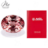 0.3-7CT Oval Shape Lab-Grown Padparadscha Loose Stones - Wonderful Anniversary Gift Option