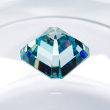 Luxury Multicolor Moissanite Gemstones  Asscher Cut Loose Diamonds  Perfect for Rings Earrings & Pendant Making