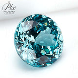 Round Cut Lab-Grown Paraiba Loose Stones - Perfect Christmas Gift For Festive Gifting