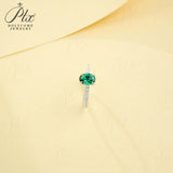 Gemstones Ring Oval Cut Lab Grown Ruby Sapphire Columbia Padparadscha 925 Silver Anniversary Gifts Charms Jewelry for Woman