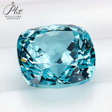 0.78-9.7CT Cushion Cut Lab-Grown Paraiba Loose Stones - Practical DIY Jewelry Creation Material