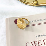 Custom Ring Available in S925/18K Gold Set with Diamond Designed Exclusively for Women Suitable As A Commemorative Gift Unique