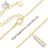 Moissanite Necklace Multiple Styles Available 925 Silver Material High-Quality Sparkling Jewelry Suitable for Banquet Occasions