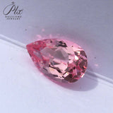 0.2-3.6ct Pear Shape Lab-Grown Padparadscha Loose Stones - Wonderful Anniversary Gift Option