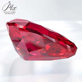 Multi-Size Pear-Cut Lab-Grown Ruby Wholesale Which Can Be Used As DIY Jewelry Raw Materials Such As Rings Earrings Necklaces Etc