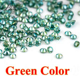 [ Big Factory ] Wholesale 1ct Loose Moissanites Stone Small Size 0.7mm~3.0mm D Color VVS1 Lab Grown Black Moissanite Diamonds