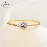 Series Closed Bracelets Set with Moissanite These Bracelets Are Exclusively for Women and Make An Ideal Engagement Gift