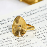 Custom Ring Available in S925/18K Gold Set with Diamond Designed Exclusively for Women Suitable As A Commemorative Gift Unique