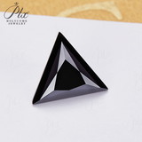 100% Real Moissanite Stone Triangle Cut Multicolor VVS1 Loose Beads With Certificate For Women Jewelry Making Charms Wholesale