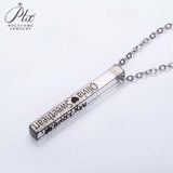 Moissanite Cubic Pendant Necklace VVS1 D Color 35mm  for Women Man S925 Sterling Silver Luxury for Lady GRA Gift Jewelry Custom