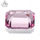 0.25-8.27ct Emerald Cut Lab-Grown Padparadscha Loose Stones - Exquisite Anniversary Gift Choice