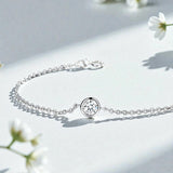 Luxury Moissanite Bracelet Assorted Cuts Round Pear Oval Heart Emerald Radiant Bright Shine Women Fashion Jewelry Premium Gift