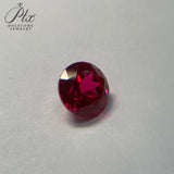 Loose Round Synthetic Ruby 0.12-3.85CT Wholesale Suitable For DIY Various Jewelry Can Be Used As A Gift