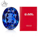 0.33-8.6ct Multi-Size Loose Oval Lab-Grown Sapphires Anti-Allergy & Durable Supplies For DIY Jewelry Projects