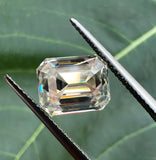 Multi-Size Emerald-Cut Lab-Grown Diamonds DIY Available For Rings Necklaces Earrings Perfect For Gifting As Presents