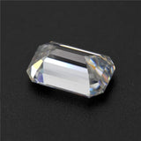 Multi-Size Emerald-Cut Lab-Grown Diamonds DIY Available For Rings Necklaces Earrings Perfect For Gifting As Presents