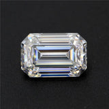 Multi-Size Emerald-Cut Lab-Grown Diamonds DIY Available For Rings Necklaces Earrings Perfect For Gifting As Presents
