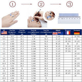 Classic 6 Prongs Setting Round Moissanite Solitaire Ring Women Only Gifts For Festivals And Anniversaries